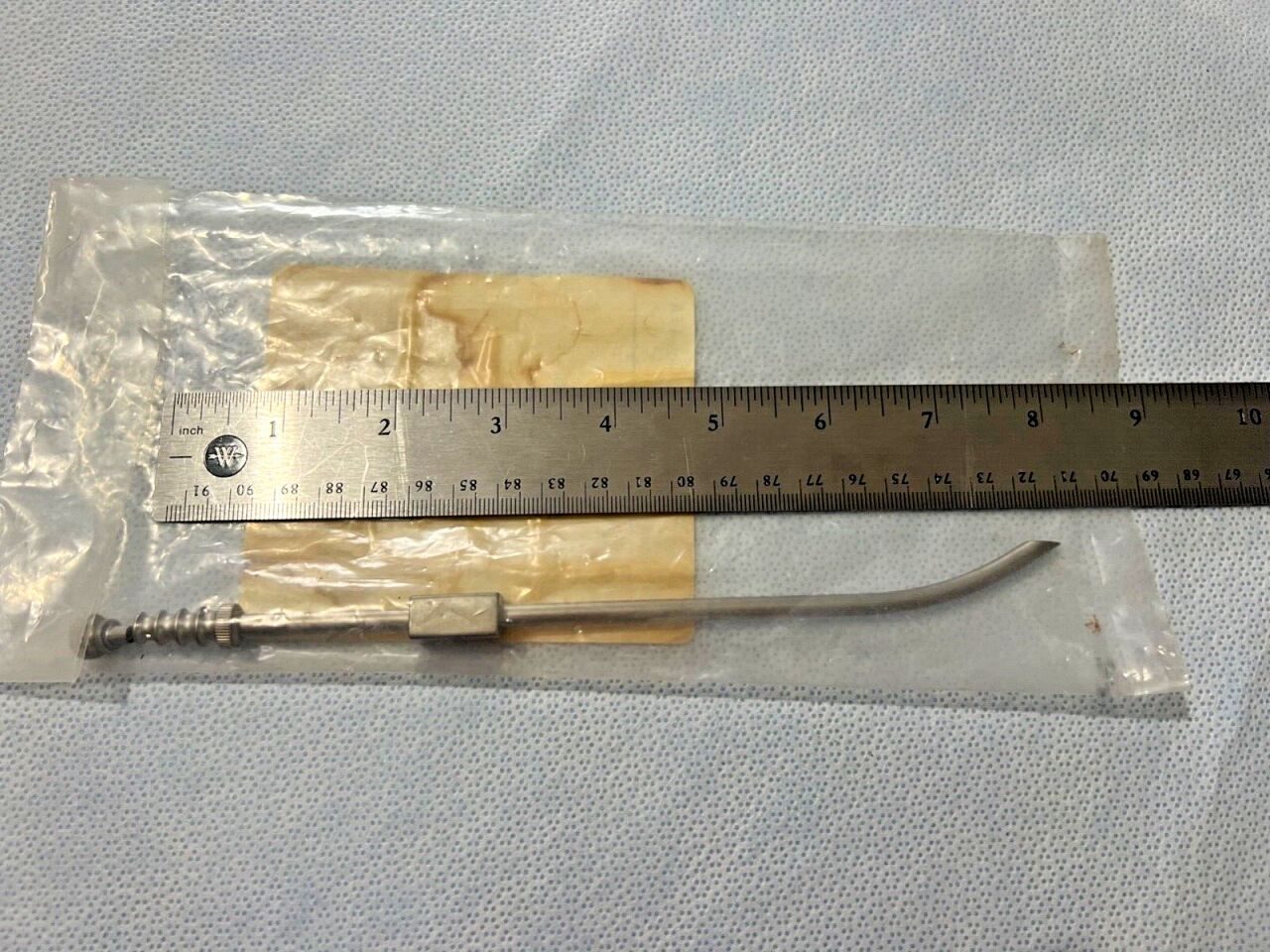 V. MUELLER NL1950 Adson Curved Suction Tube 15French 8" Length — photo 3