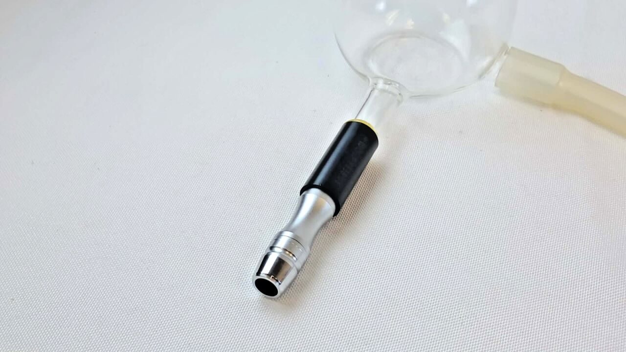 R. WOLF 8558.03 & 8558.83 Ellik Evacuator Glass Body & Suction Rubber Bulb — photo 5