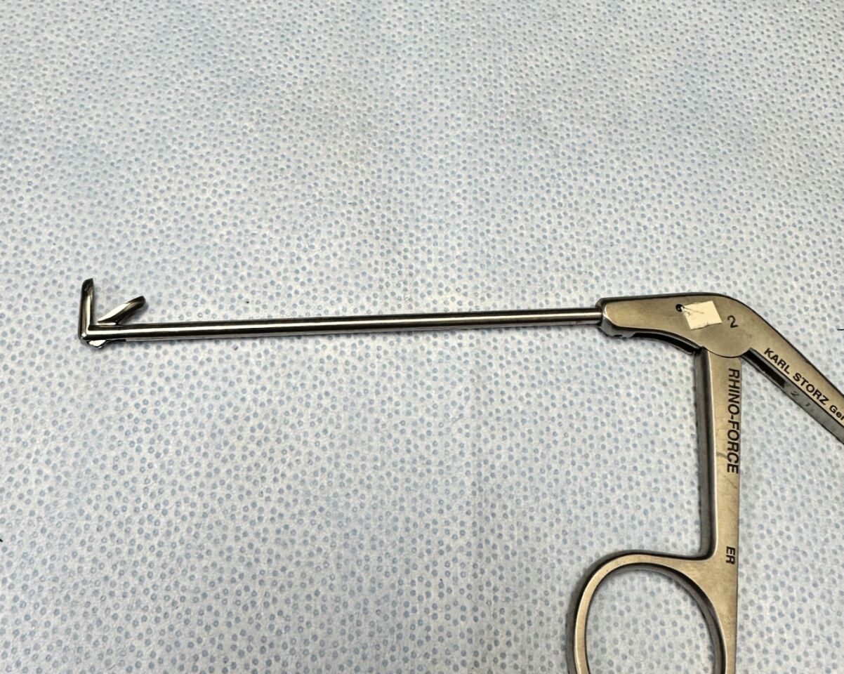 KARL STORZ 456502B RHINOFORCE II Blakesley-Wilde Nasal Forceps Size 2 ENT — photo 2
