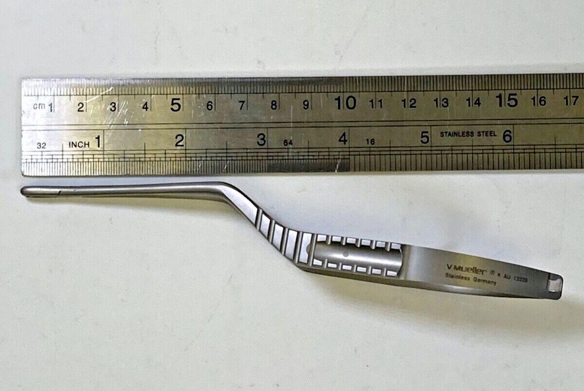 V. MUELLER AU12228 3mm Biopsy Cup Forcep Bayonet 6.5" Squeeze Type — photo 11
