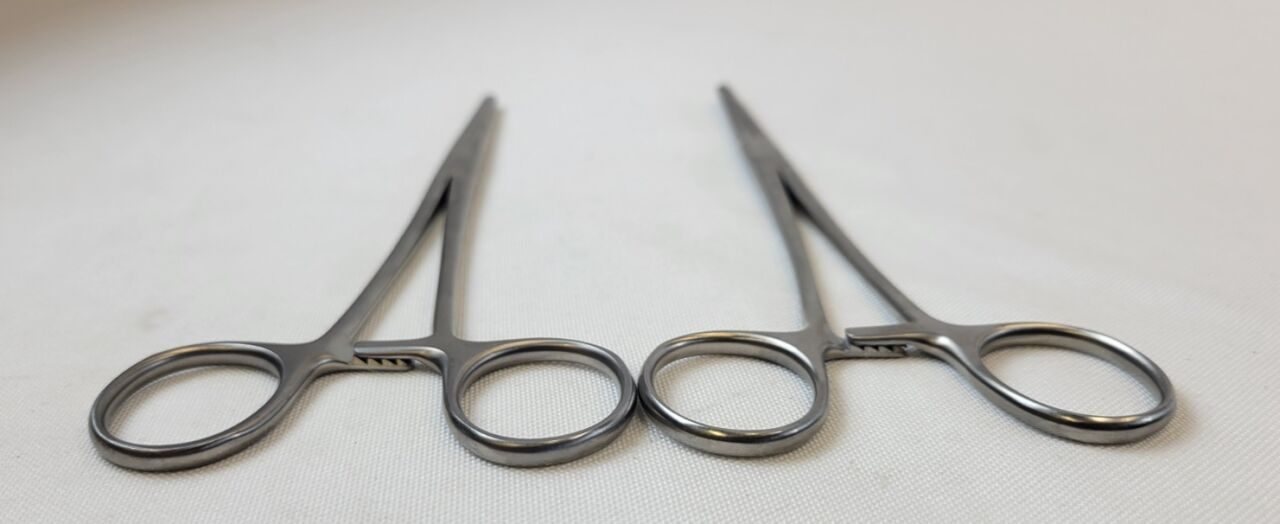 SYMMETRY 34-4130 Set of 2 Rochester-Ochsner Forceps, Straight, 8" — photo 7