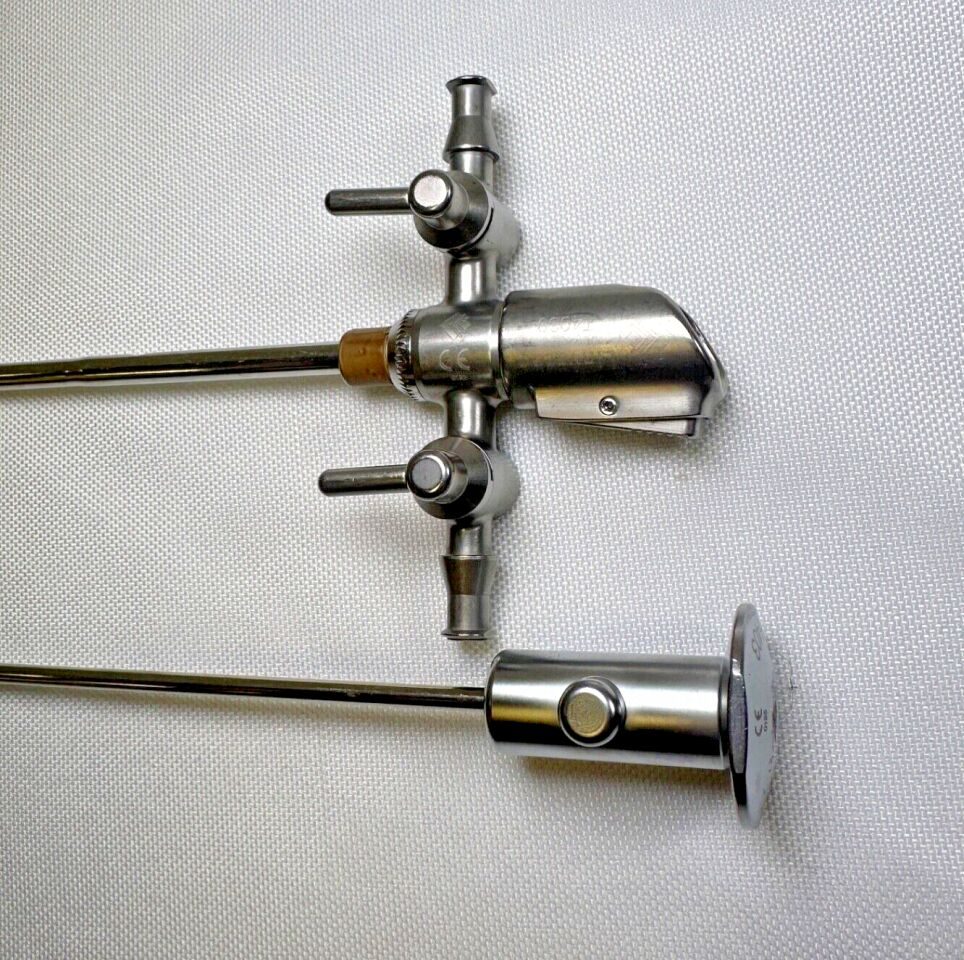 LINVATEC T4030 Double Stopcock w/ T4902 Conical Obturator Quicklatch Cannula — photo 5