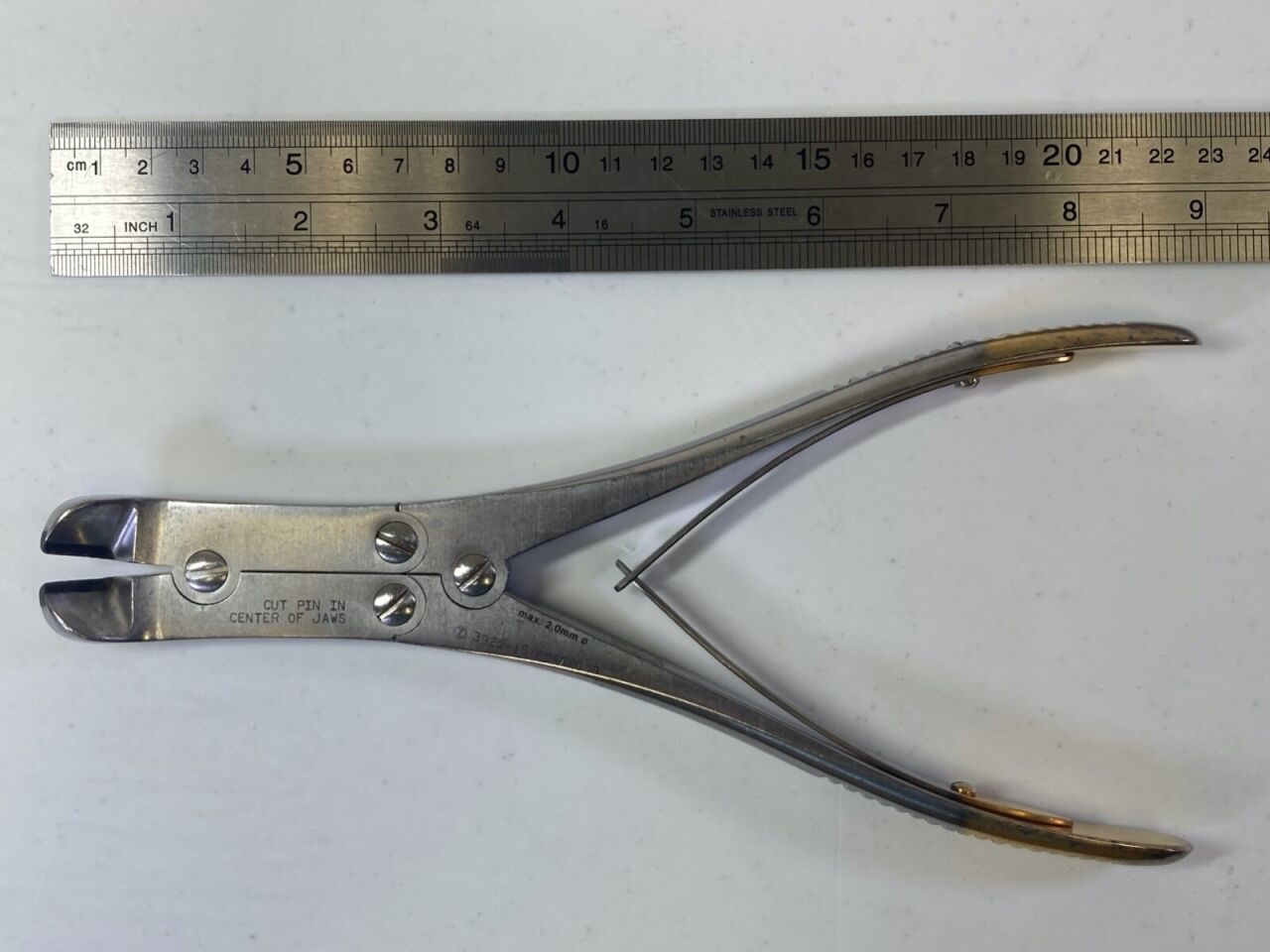 ZIMMER 3925-15 Pin Cutter Double Action Max Cap 2.0mm 9" — photo 10