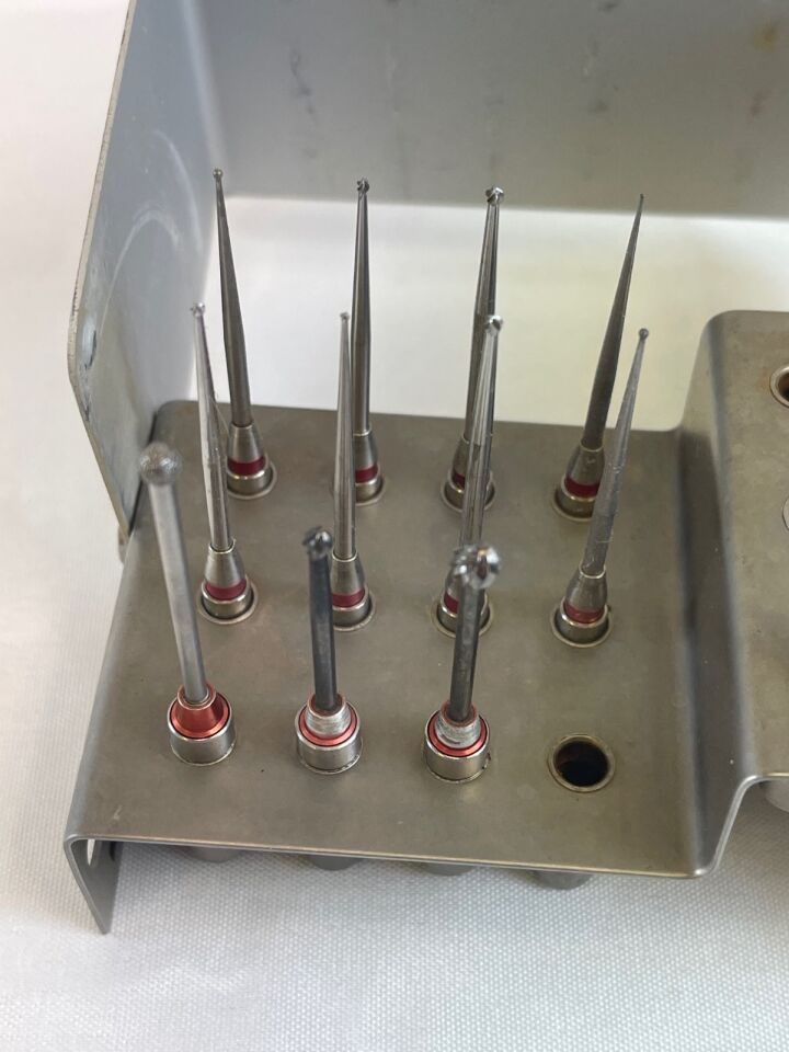 HALL ZIMMER 5056-07 & 5056-11 Osteon Burr Rack w/ High Speed Ototome — photo 4