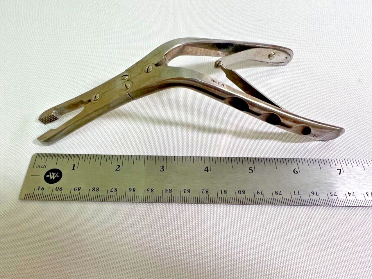 BAUSCH & LOMB N5346 Wright-Rubin Septum Morselizer Angled Forceps — photo 4