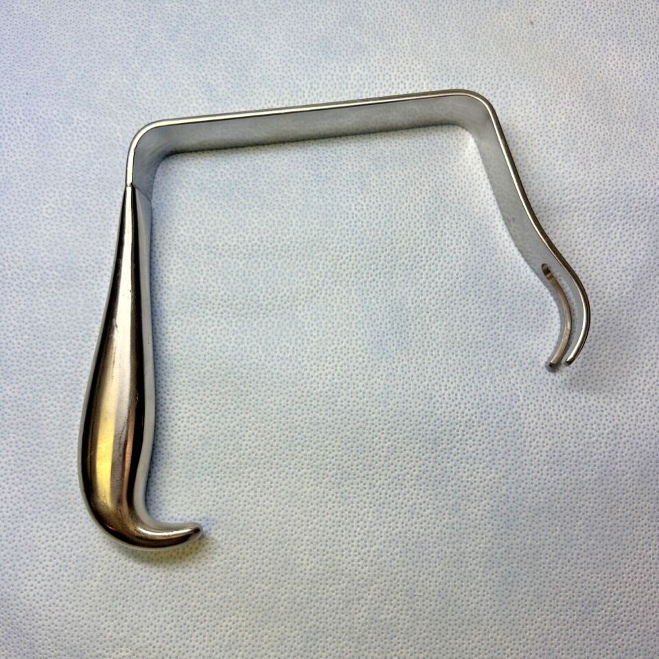 SYMMETRY SURGICAL 77-1011 Bristow-Bankart Humeral Retractor 2 Prong, Blunt — photo 2