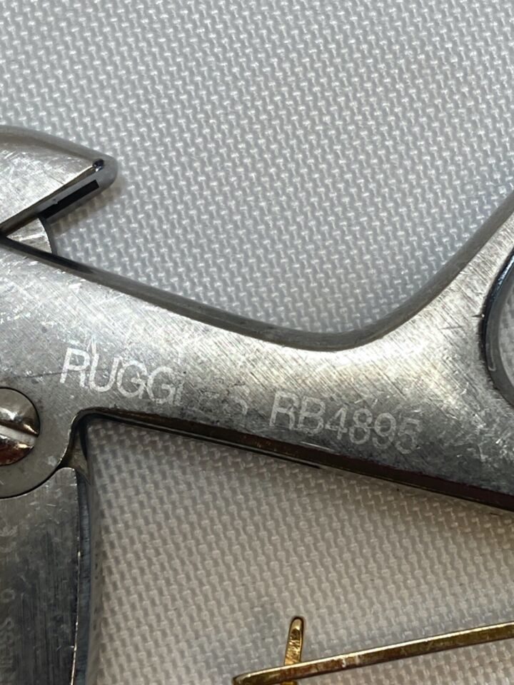 RUGGLES RB4895 Stealth Micro 5mm x 40deg Up x 8" Kerrison Rongeur Spine — photo 3