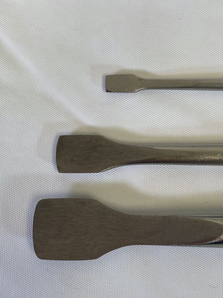 VARIOUS  Set of 15 Zimmer V. Mueller Osteotome Chisel Elevators Set w/ Sterilization Case — photo 5