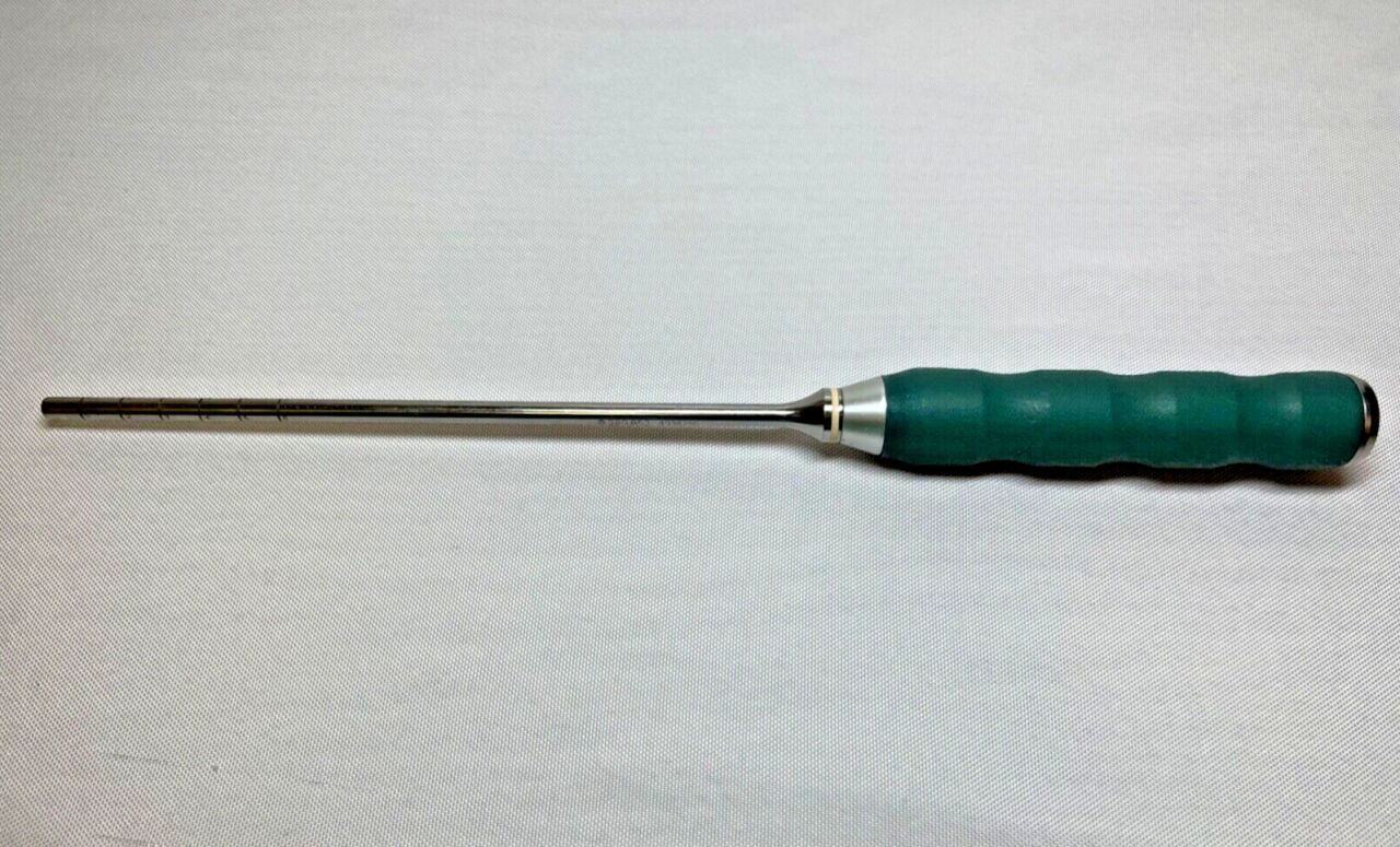 SYNTHES 389.853 Straight Orthopedic Measuring Inserter Instrument 13" — photo 2