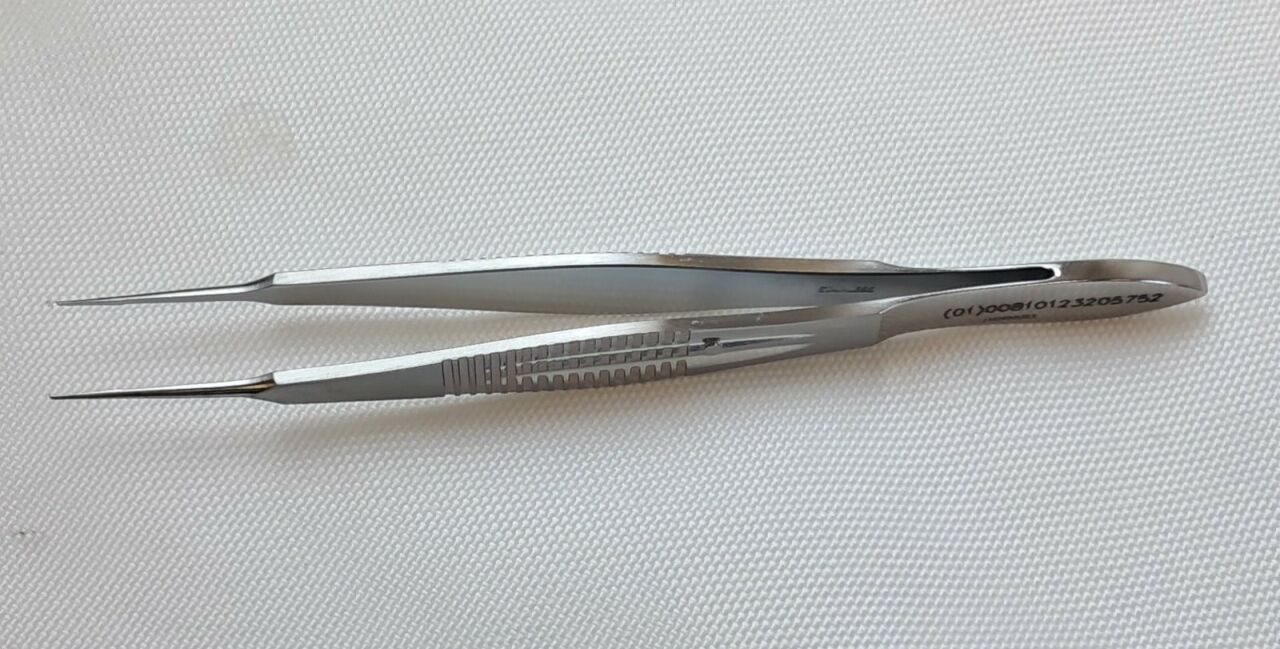 ADLER 45-5160 Ophthalmic Forceps 0.3mm 1x2 Teeth — photo 3