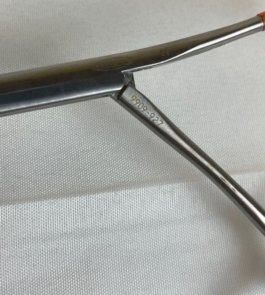 SCANLAN 9909-927 Thoracoscopic Duval Clamp Curved Pulmonary Surgery Cardiothoracic — photo 2
