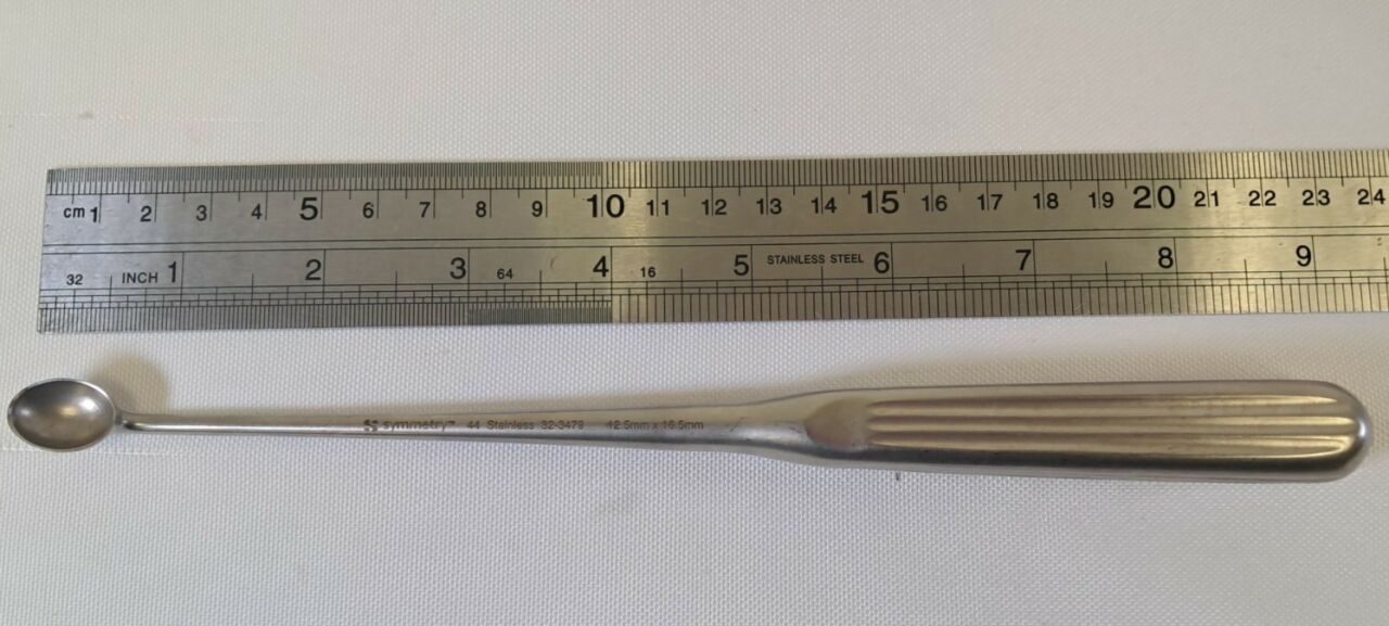 SYMMETRY SURGICAL 32-3479 Bone Curette 12.5mm x 16.5mm — photo 3
