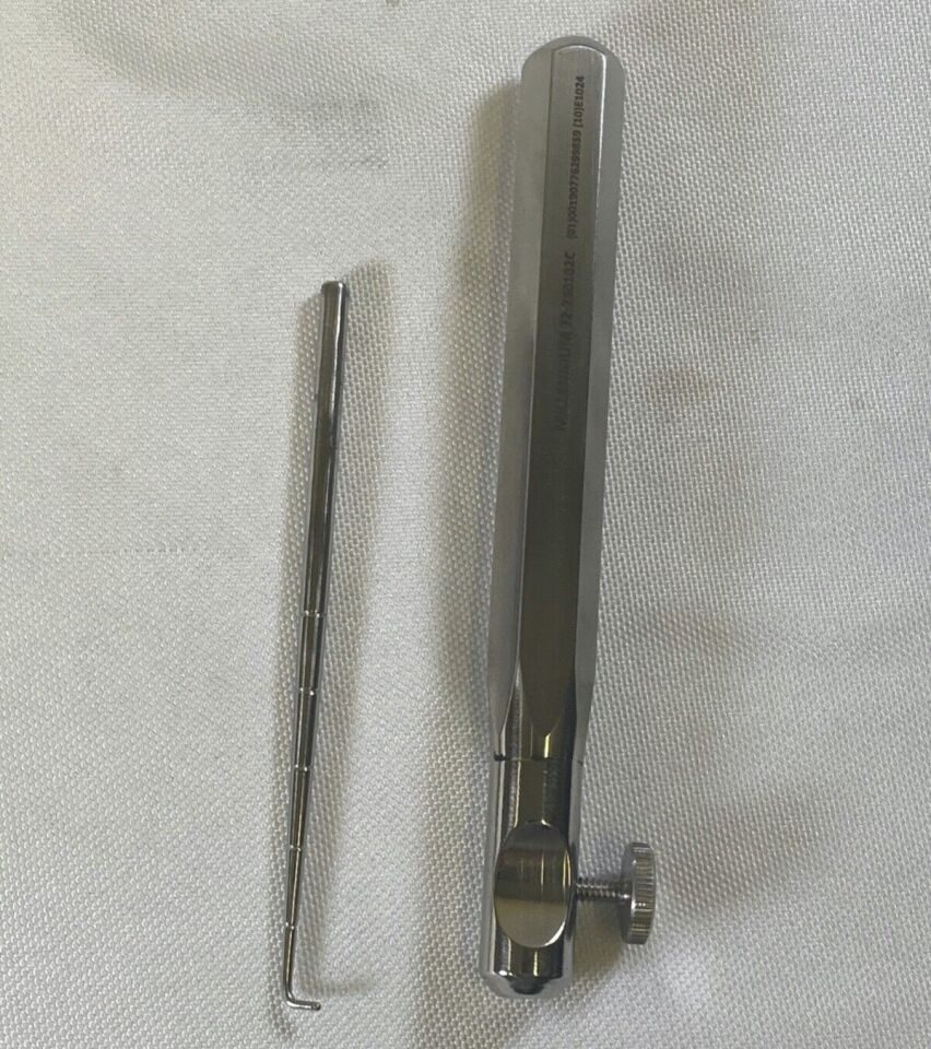 AVALIGN 72-230102C 5mm Arthroscopic Hook Probe & Handle — photo 4
