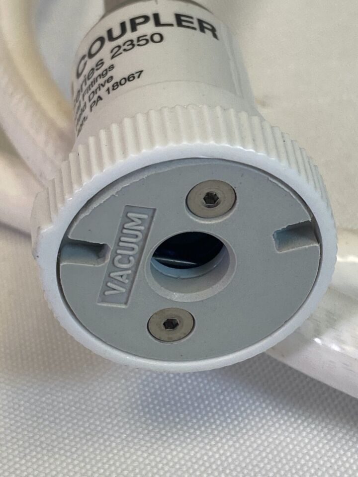 5 Foot Medical Conductive Vacuum Hose w/ 2350 Coupler & Hex Coupler — photo 5