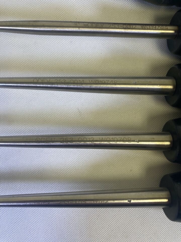 CODMAN ODEV Straight & Angled Retractor Set of 8 Lumbar Cobb Curettes Elevators — photo 6