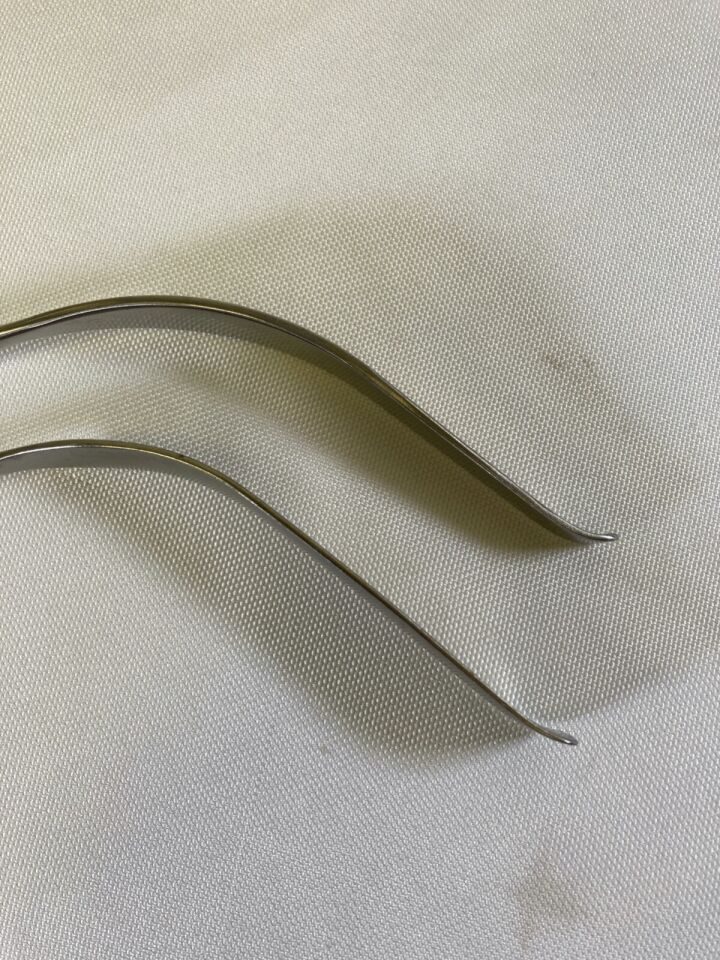 W. LORENZ 01-06004 & 01-0604 Pair of Medial Ramus Retractors Maxillofacial — photo 6
