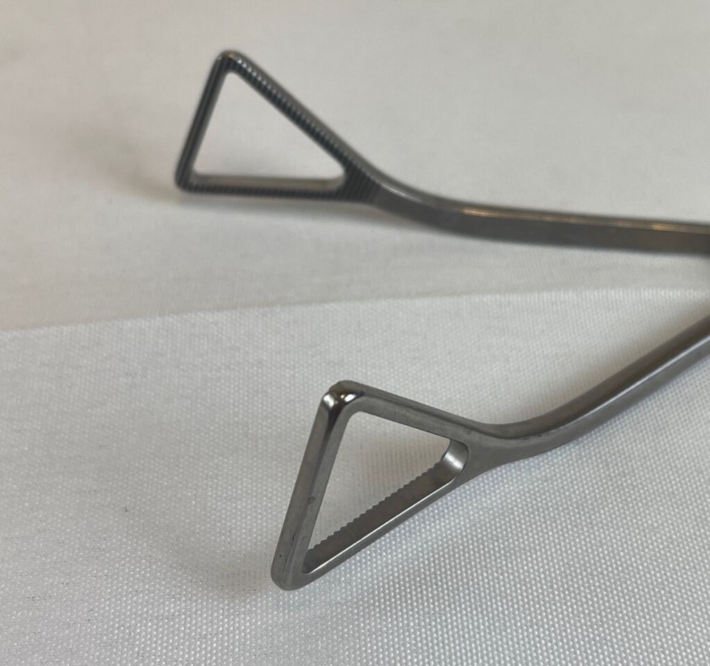 SCANLAN 9909-927 Thoracoscopic Duval Clamp Curved Pulmonary Surgery Cardiothoracic — photo 4