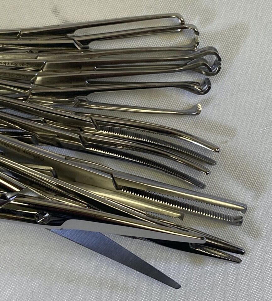 VARIOUS  Jarit V. Mueller Bowel Closure Instrument Tray w/ Case — photo 7