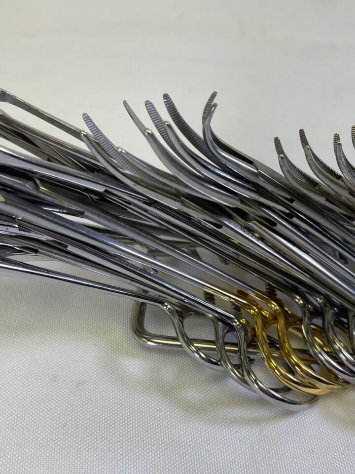 PILLING WECK  27 Piece Thyroid Instrument Tray w/ Sterilization Pan ENT — photo 9