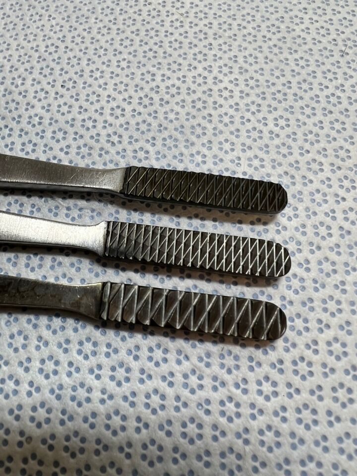SYMMETRY SURGICAL SSI Ultra Symmetry Set of 3 Tungsten Carbide Rasps Surgical ENT — photo 3