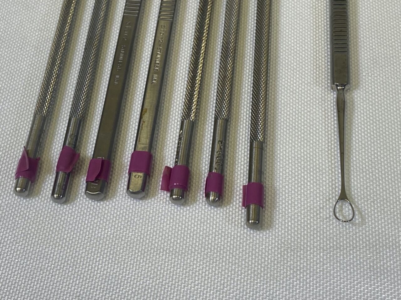 STORZ Various 24 Piece Rhein Ophthalmic Instrument Set w Cas — photo 15
