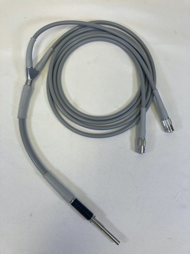 KARL STORZ 495UD Bifurcated Fiber Optic Light Cable 2x 3.5mm X 180cm Dual Leads — photo 2