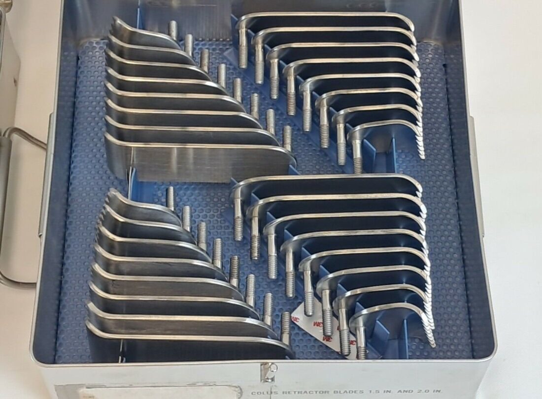 V. MUELLER Various Collis Laminectomy Retractor Blade Set - 84 pcs — photo 7