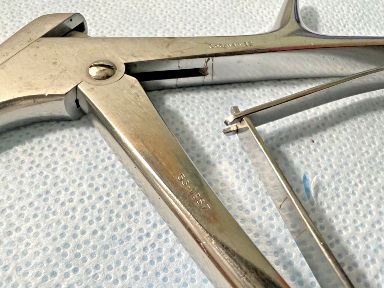 CODMAN 53-1387 Laminectomy Kerrison Rongeur 3mm X 40deg Up 7" — photo 2