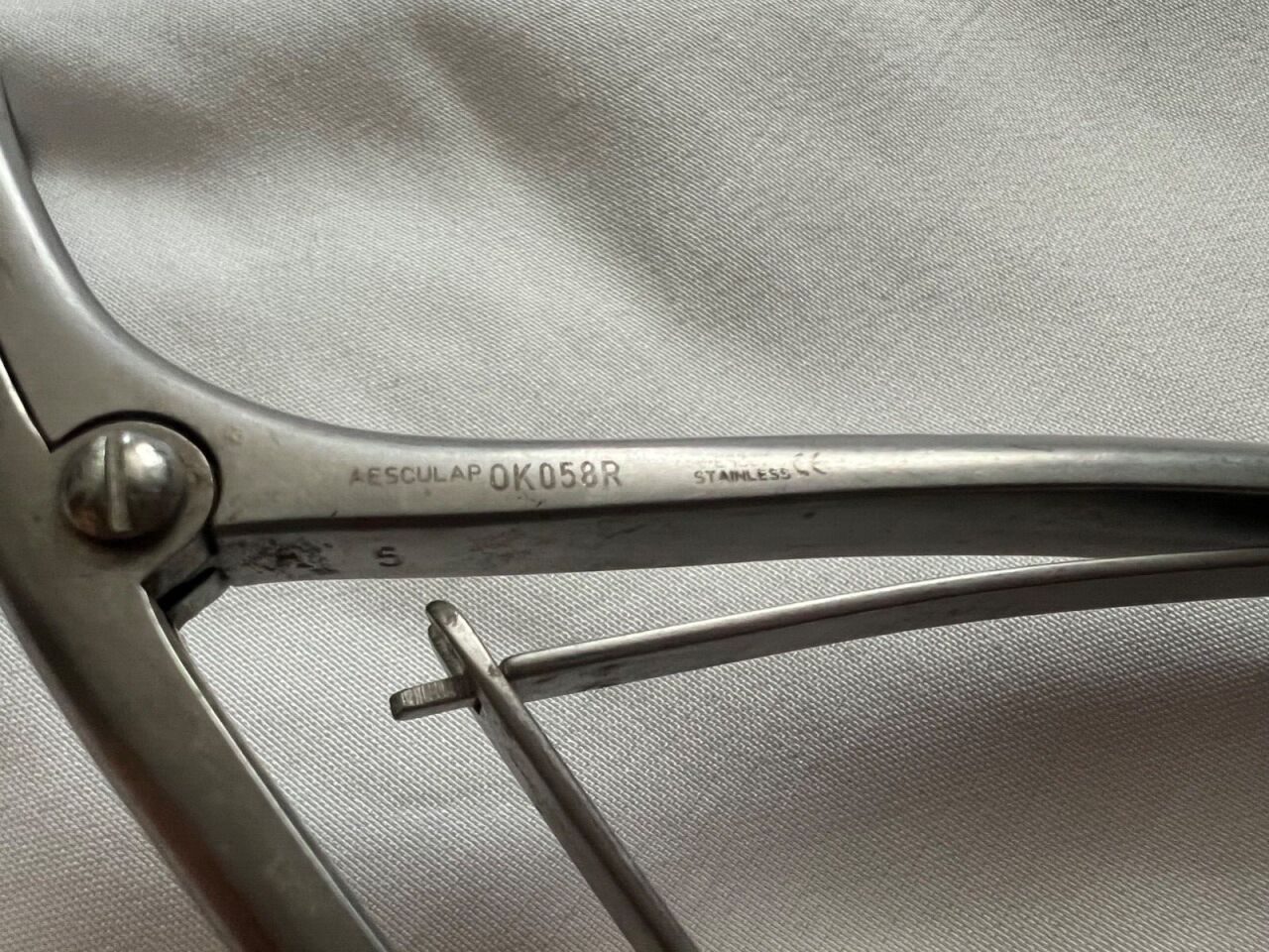 AESCULAP OK058R Beckmann Nasal Speculum Curved 15cm Pediatrics ENT — photo 3
