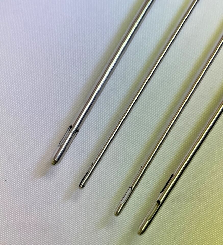 BYRON  Set of 5 Liposuction Cannulas w/ Sterilization Case — photo 8