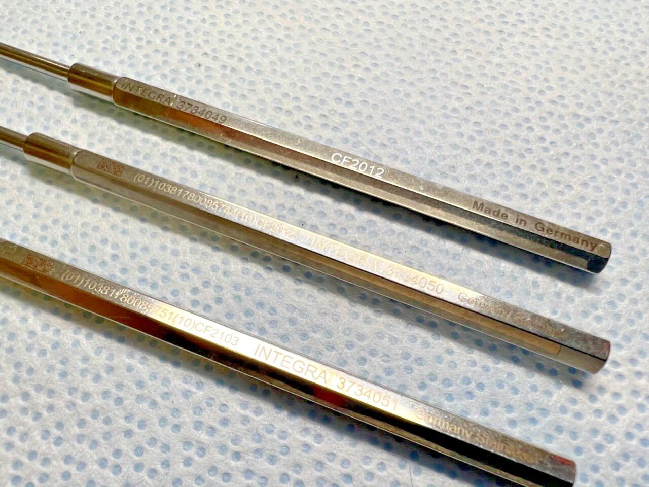 INTEGRA 3734049, 3734050, 3734051 ENT Surgical Laryngeal Mirrors (Set of 3) — photo 3