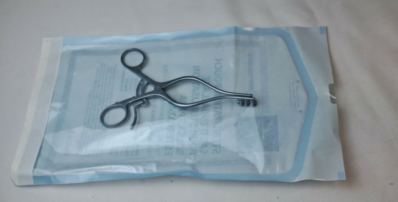 AESCULAP BV075R Weitlaner Retractor 3X4 Blunt Prongs — photo 2