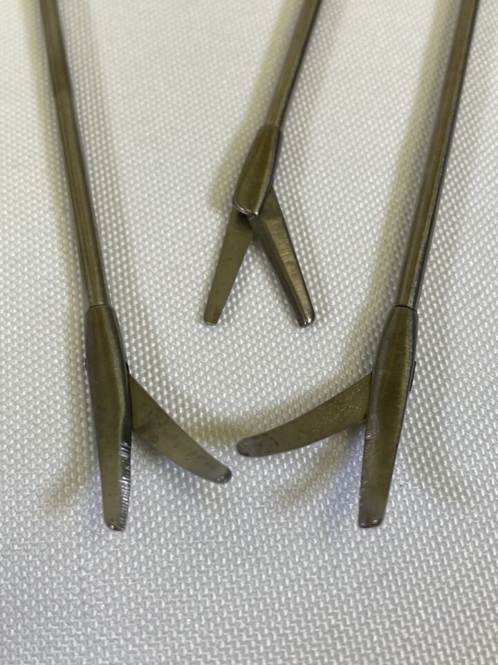 R. WOLF Set of 3 100mm WL Left Right & Straight Nasal Scissors ENT — photo 8